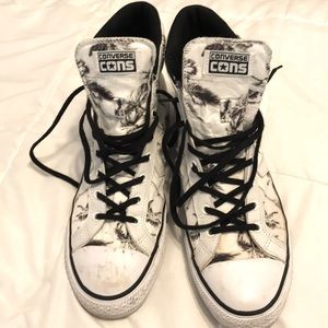 Converse Palm Tree High Top Rare M-10/W-12